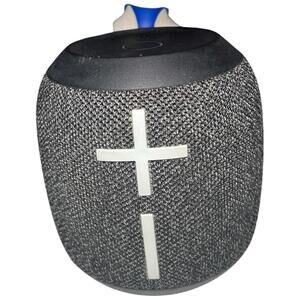 Ultimate Ears Wonderboom 2 Black / Grey Bluetooth Speaker - Tested / Working